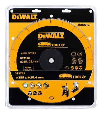 Tarcza do cięcia metalu 355x25,4m DT3752 DeWalt