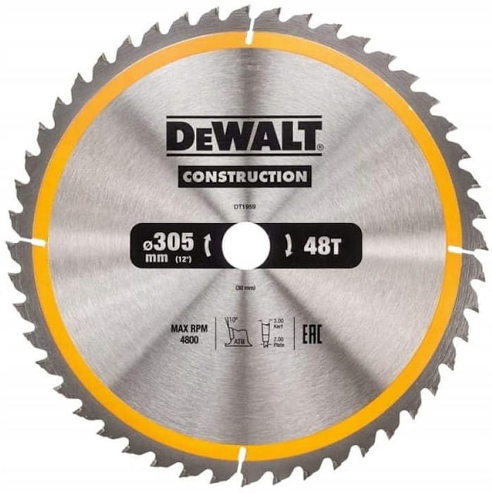 DEWALT DT1964 Tarcze do drewna