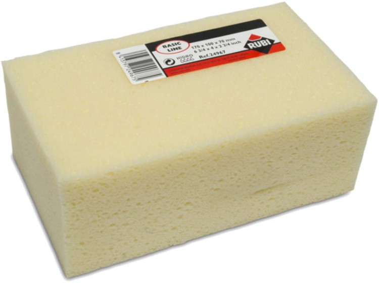 RUBI 24967 Gąbka glazurnicza do fugowania hidro pro 17x10x7cm