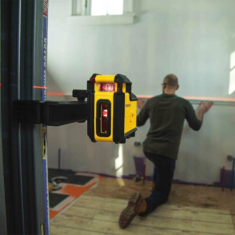 STANLEY CROSS 360 Laser liniowy krzyżowy 20m czerwony