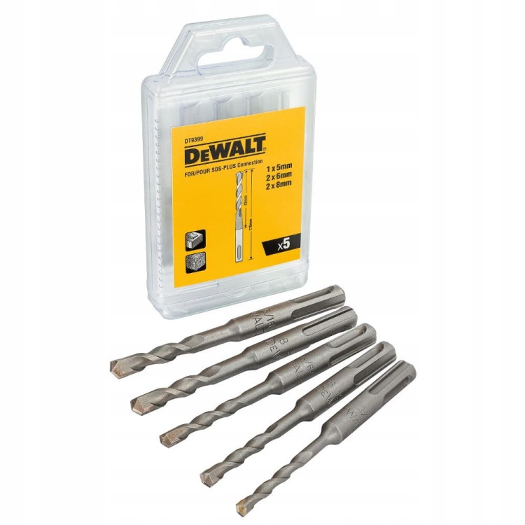 DEWALT DT9399 Wiertła do betonu SDS+