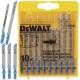 DEWALT DT2292 brzeszczot zestaw 10 sztuk do metalu