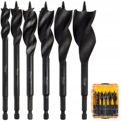 DEWALT Wiertła spiralne do drewna 13-32mm 5szt