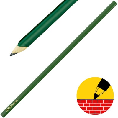 STANLEY 03-851 ołówek murarski zielony 180 mm