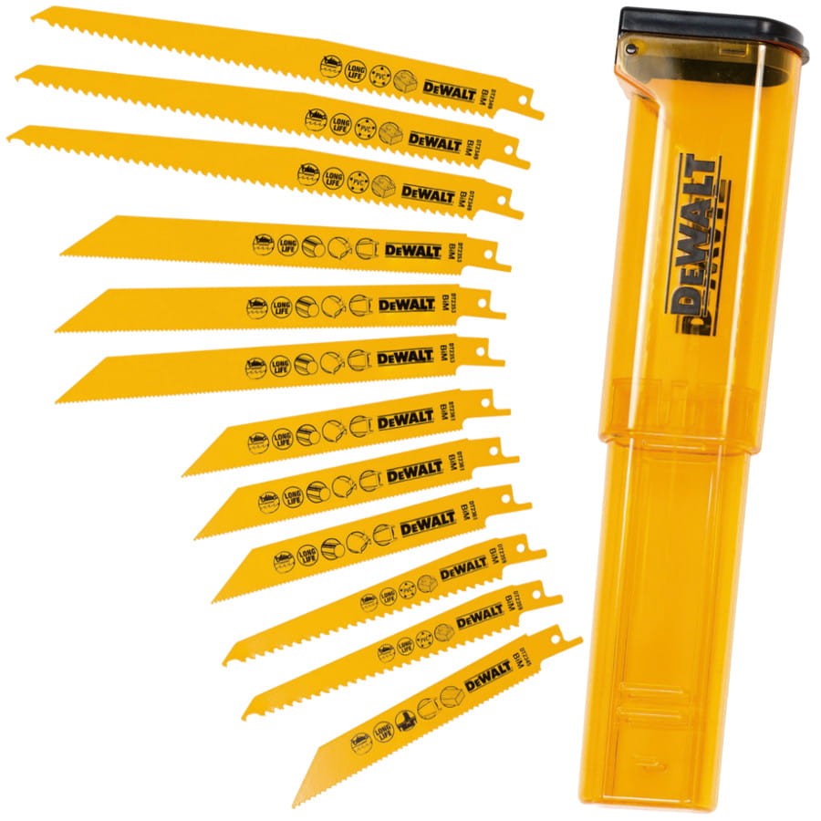 DEWALT DT2445 Brzeszczoty do piły szablastej 12szt