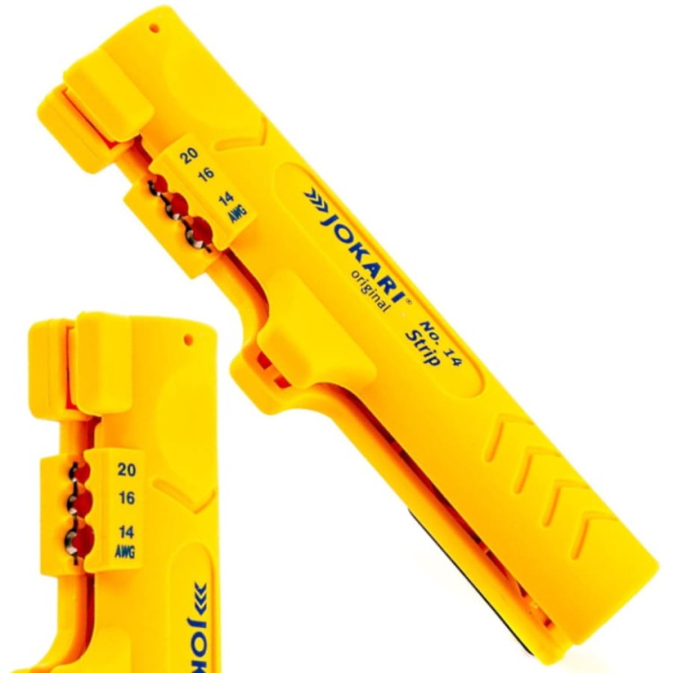 JOKARI 30140 Ściągacz do izolacji flat cable 14