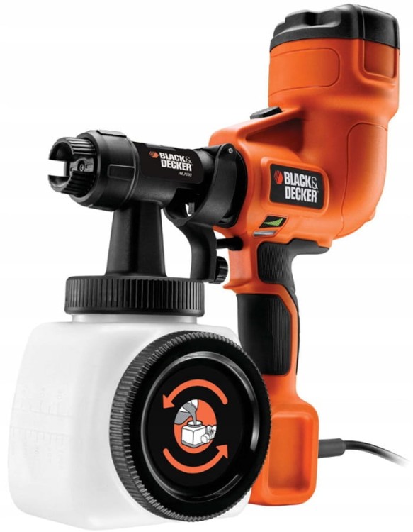 BLACK DECKER HVLP200 Pistolet natryskowy