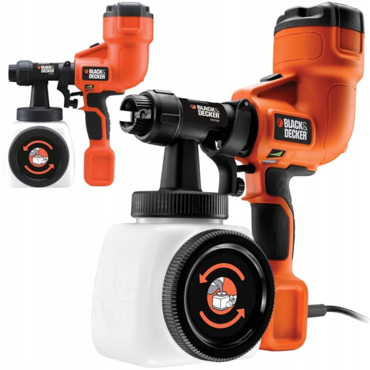 BLACK DECKER HVLP200 Pistolet ręczny natryskowy