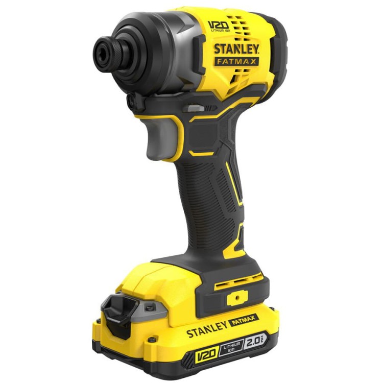 STANLEY Zakrętarka udarowa 18V V20 2x 2,0Ah