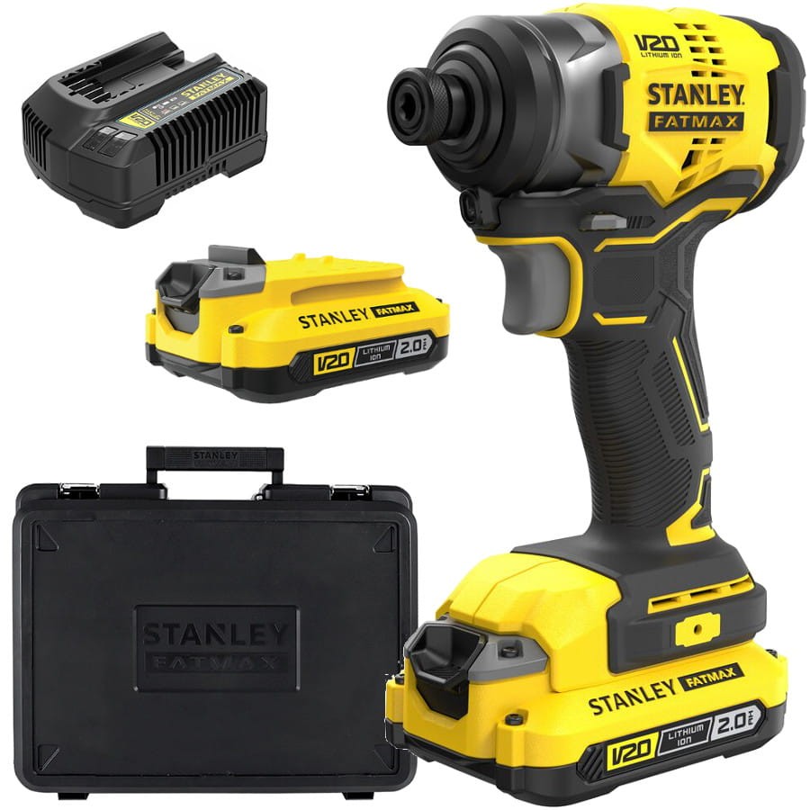 STANLEY SFMCF810D2K Zakrętarka udarowa 18V V20 2x 2,0Ah