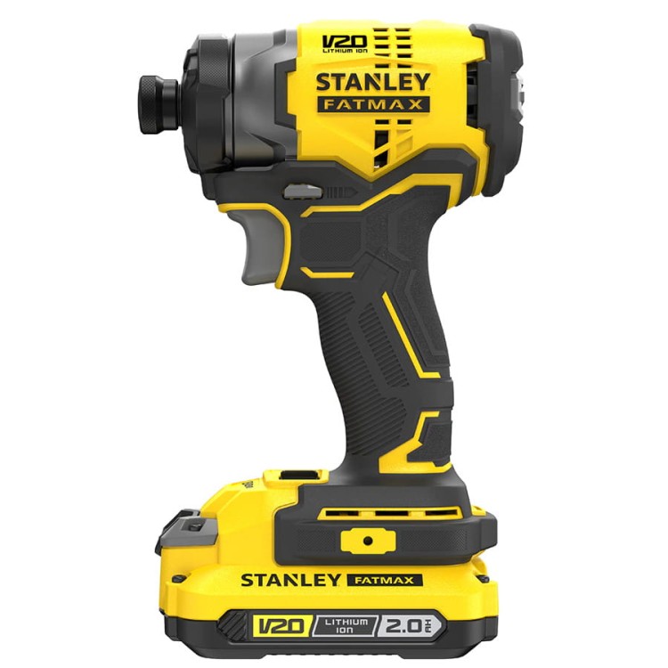 STANLEY Zakrętarka udarowa 18V V20 2x 2.0Ah