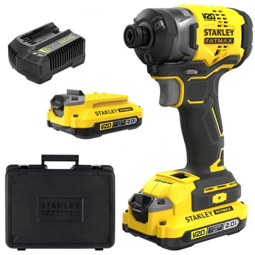 STANLEY SFMCF820D2K Zakrętarka udarowa 18V V20 2x 2.0Ah