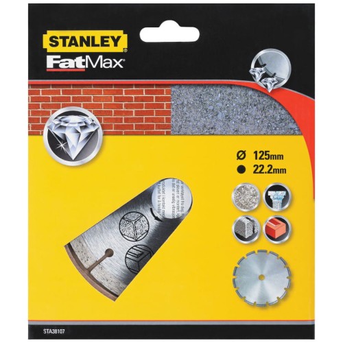 STANLEY STA38107 Tarcza diamentowa do betonu 125mm