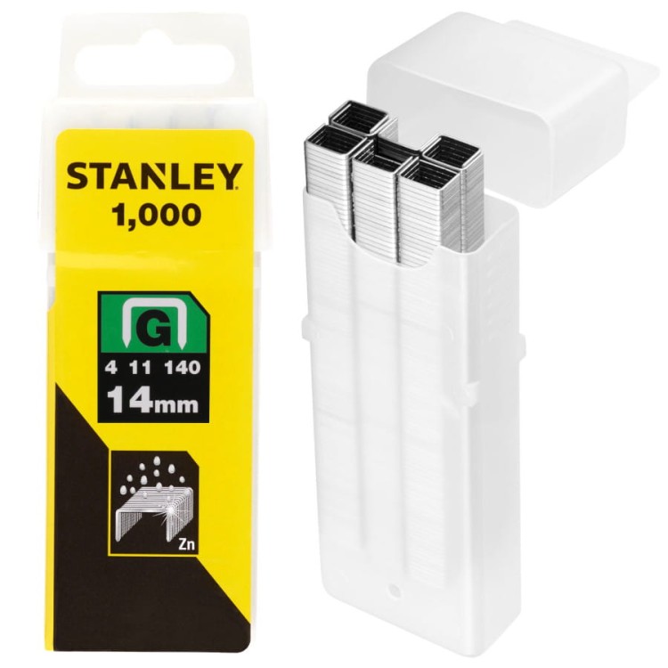 STANLEY 1-TRA709T Zszywki typ ''G'' 14mm 1000szt.