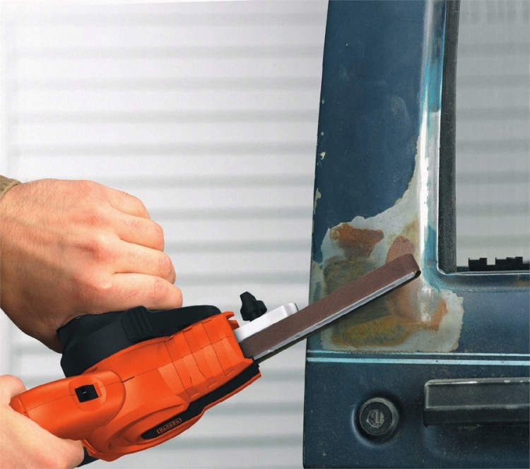 BLACK DECKER Szlifierka taśmowa