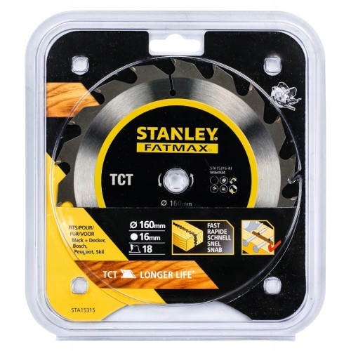 STANLEY STA15315 Piła tarczowa z węglikiem TCT