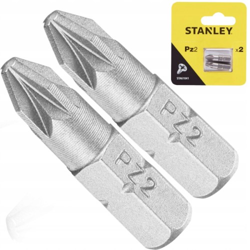 STANLEY STA61041 Komplet bitów POZIDRIV PZ2 25mm