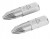 STANLEY STA61041 Komplet bitów POZIDRIV PZ2