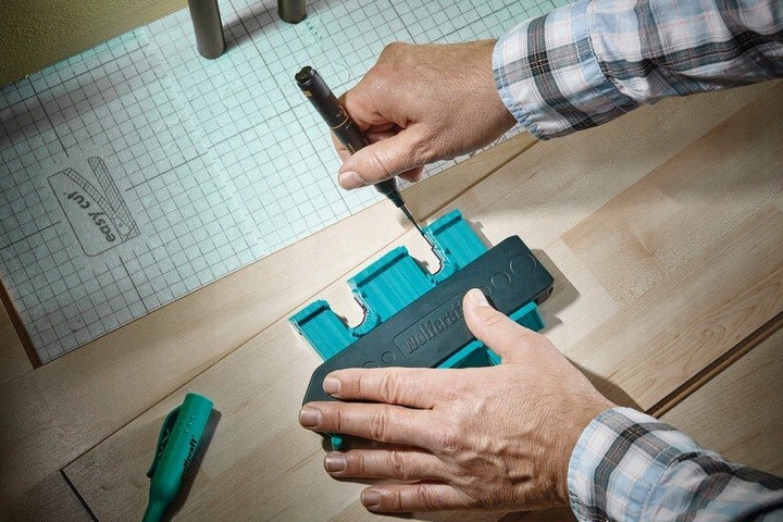 Zastosowanie wzornika kształtów Wolfcraft