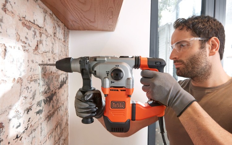 BLACK DECKER BEHS03K Młotowiertarka SDS+ 1250W