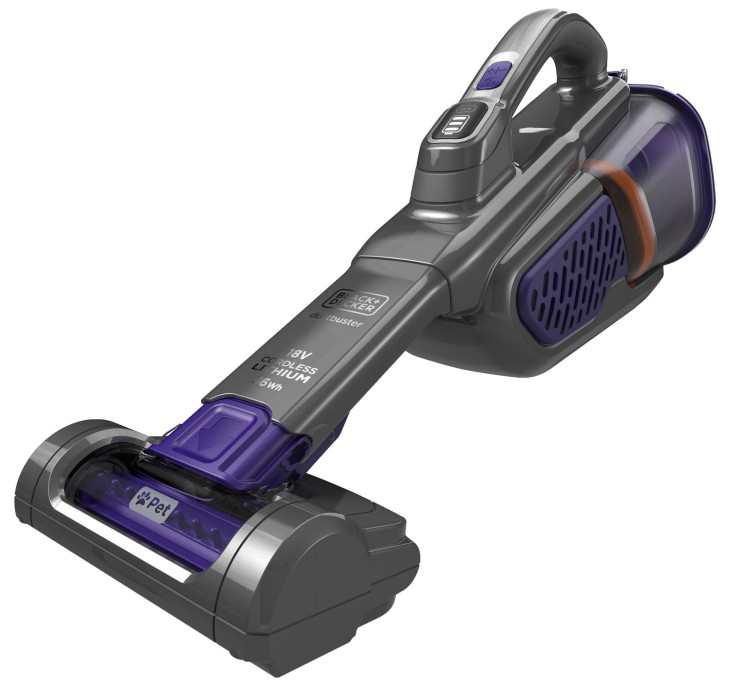 BLACK DECKER BHHV520BFP Odkurzacz ręczny  PET 18V