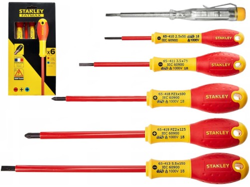 STANLEY 65-443 zestaw wkrętaków FatMax 6 sztuk