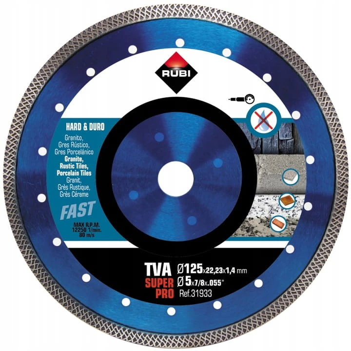 Rubi 31933 Tarcza TVA 125