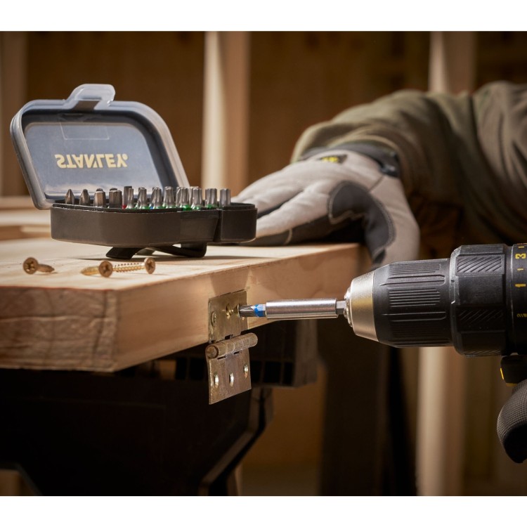 STANLEY STA60490 Bity końcówki PH PZ TORX 31el