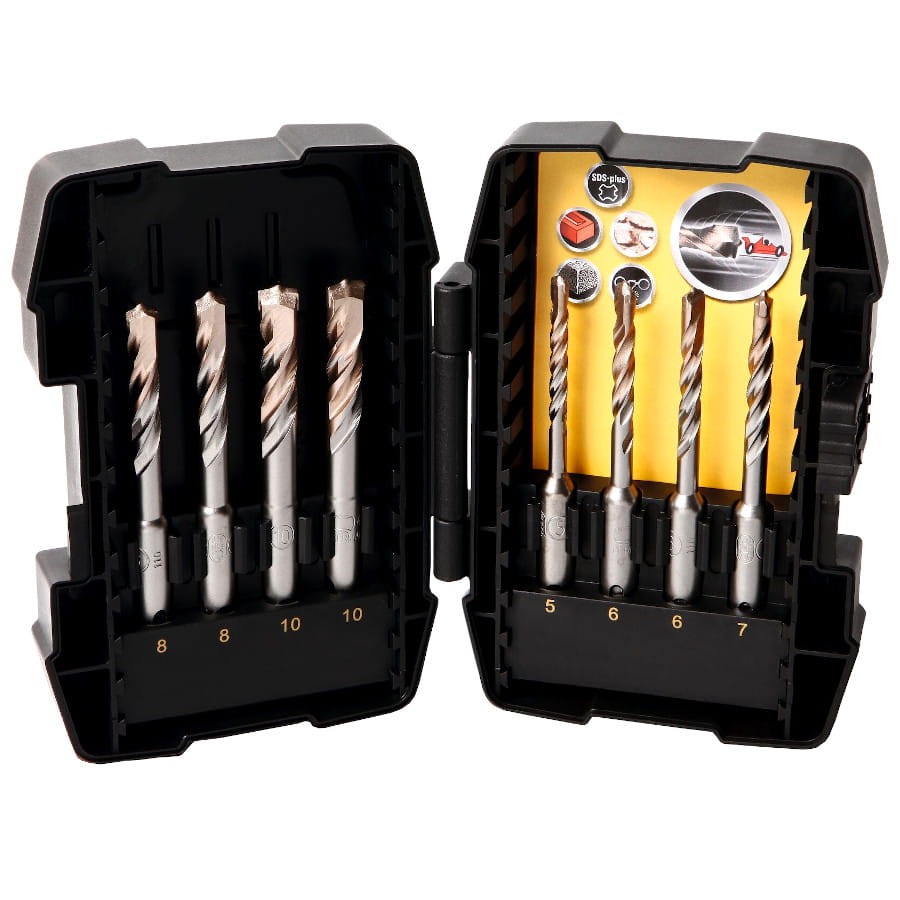 STANLEY STA88101 Zestaw wierteł do betonu SDS-PLUS 5-10mm 8szt