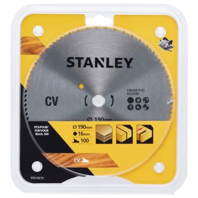 STANLEY STA10215 Tarcza do cięcia drewna 190x16mm