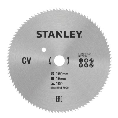 STANLEY  Piła do cięcia do drewna STA10155 160x16mm