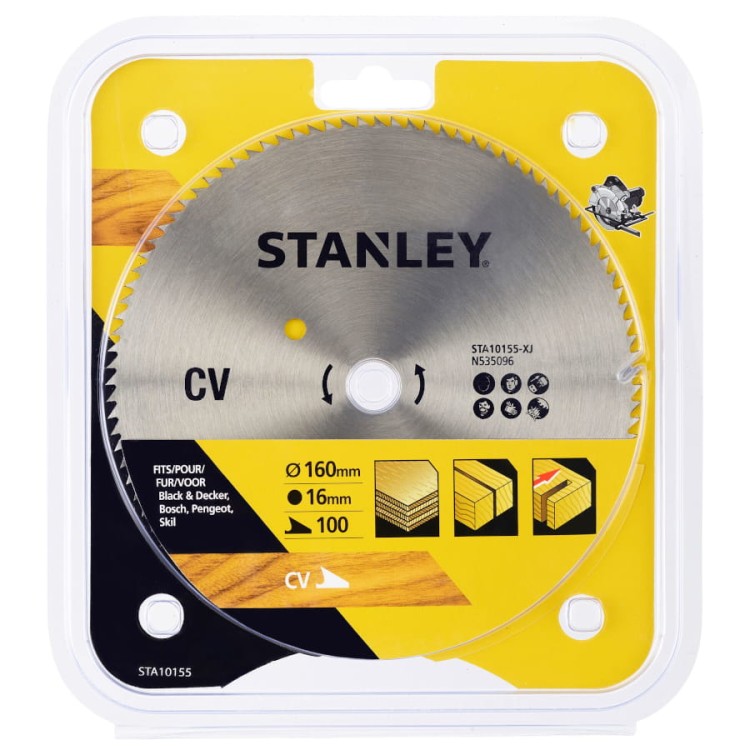 STANLEY STA10155 Piła tarczowa do cięcia do drewna i sklejki