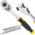 STANLEY 82666 Klucz grzechotka 1/4'' + 10szt. nasadek