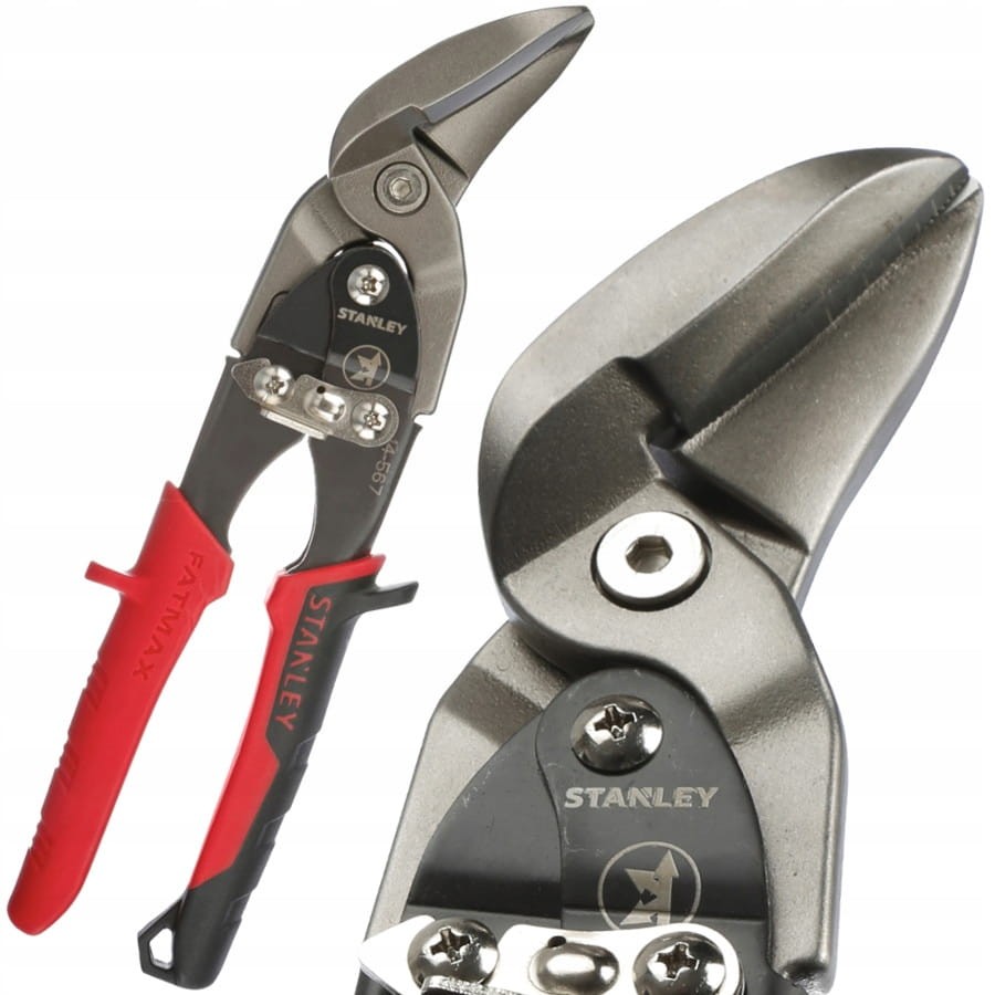 STANLEY 2-14-567 Nożyce do blachy wygięte lewostronne FatMax 245mm