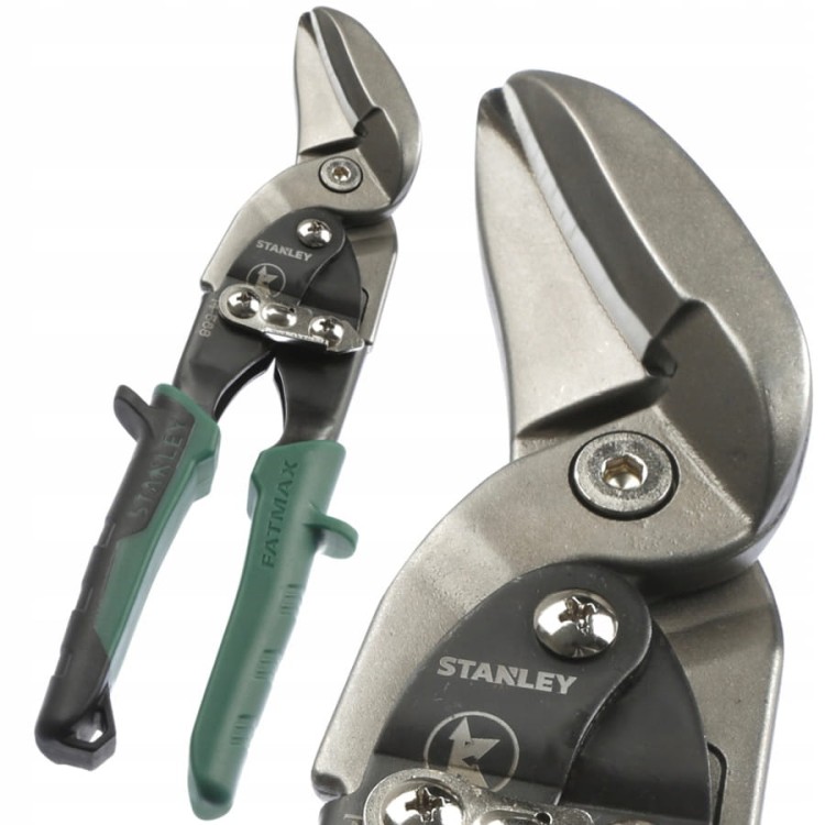 STANLEY 2-14-568 Nożyce do blachy FatMax wygięte prawostronne 245mm