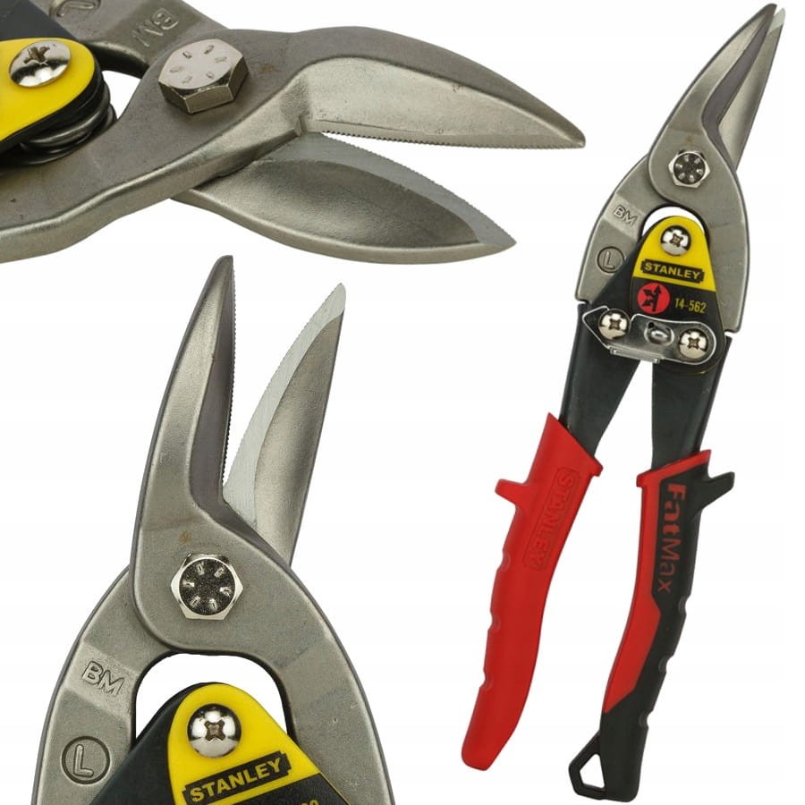 STANLEY 2-14-562 Nożyce do blachy odgięte lewe FatMax 245mm