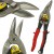 STANLEY 2-14-562 Nożyce do blachy odgięte lewe FatMax 245mm