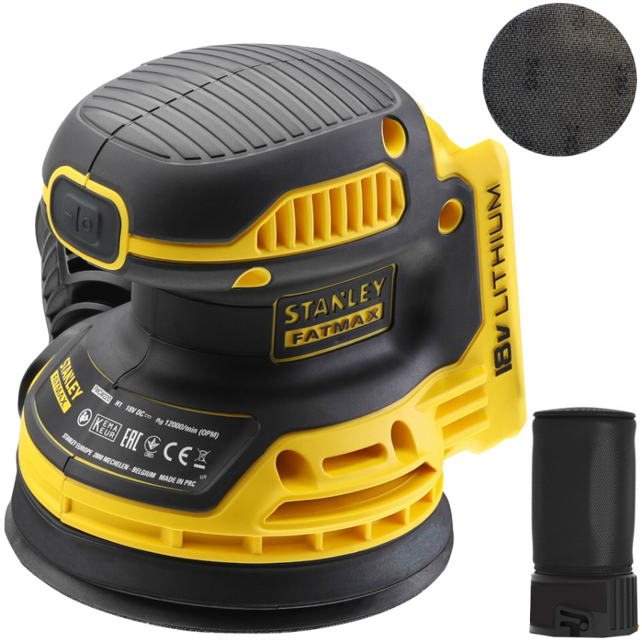 STANLEY FMCW220B Szlifierka mimośrodowa 18V 125mm