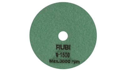RUBI 62975 tarcza diamentowa do polerowania na sucho 100 mm gradacja 1500