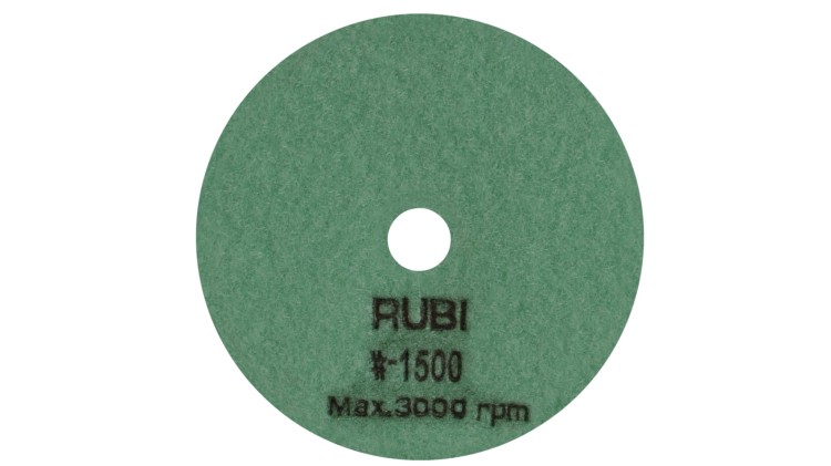 RUBI 62975 tarcza diamentowa do polerowania na sucho 100 mm gradacja 1500