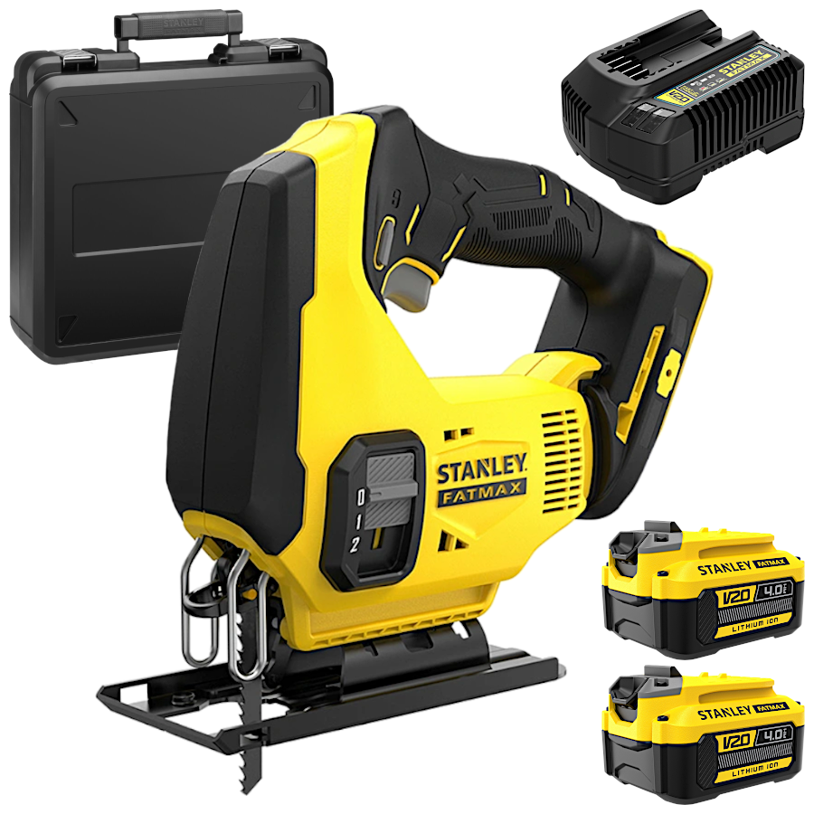 STANLEY SFMCS600M2K Wyrzynarka akumulatorowa 18V