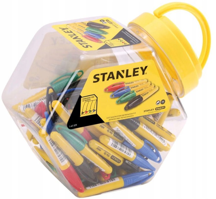 STANLEY 1-47-329 Kolorowe markery