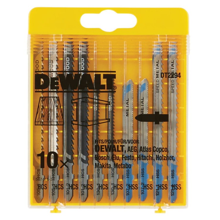 DEWALT DT2294 Zestaw brzeszczotów