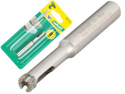 WOLFCRAFT 5917000 Wiertło diamentowe Ø8mm