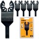 DEWALT DT20726 Brzeszczot do cięcia drewna 5szt. MultiTool 10x43mm