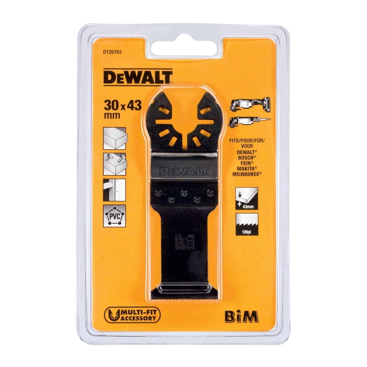 DEWALT DT20701 Brzeszczot MultiTool 30x43mm
