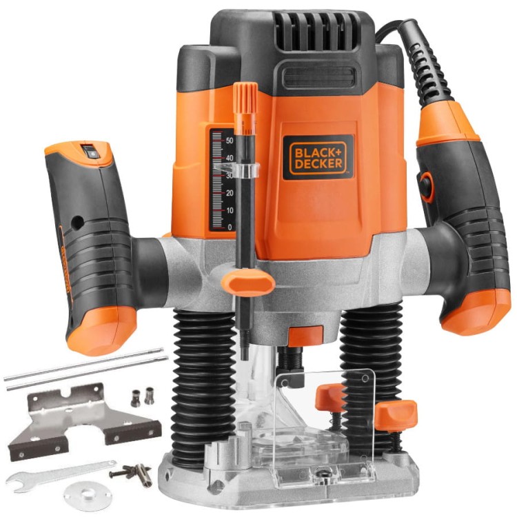 BLACK DECKER KW1200E Frezarka górnowrzecionowa