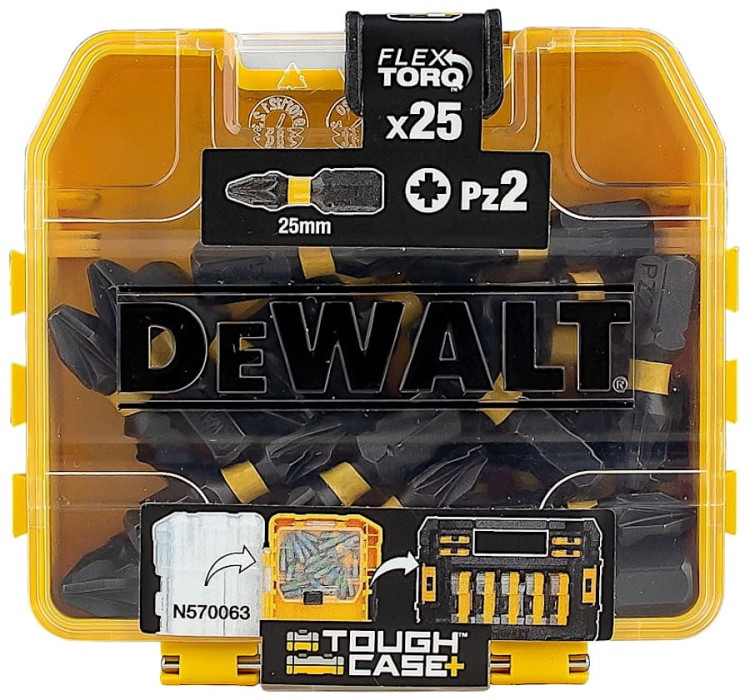 DEWALT DT70556T Końcówek  Pozidriv Pz2 25mm 25szt.