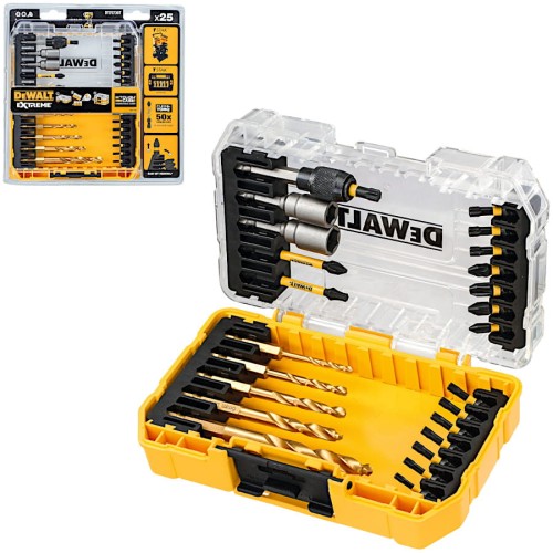 DEWALT DT70735T Zestaw bitów, wierteł i nasadek FLEXTORQ 25szt.