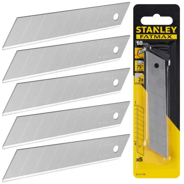 STANLEY 0-11-718 Fatmax ostrze łamane 18mm 5szt